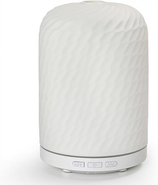 Aromatherapy Diffuser – Ultrasonic Essential Oil Diffuser, Health Night Light, Timer & Auto Shut-Off, BPA-Free, 120ml Diffusers for Home, Office, or Spa