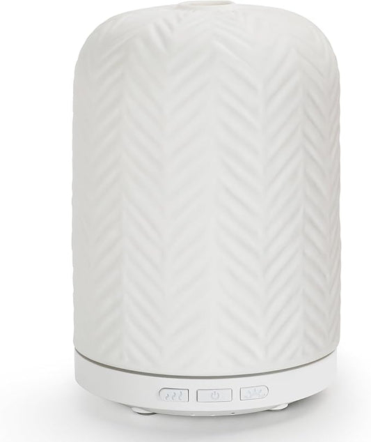 Aromatherapy Diffuser – Ultrasonic Essential Oil Diffuser, Health Night Light, Timer & Auto Shut-Off, BPA-Free, 120ml Diffusers for Home, Office, or Spa