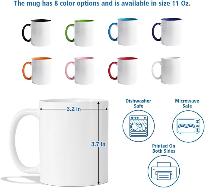 Customized Nickname & Year White Ceramic Mug Gift For First Time Great Grandma, Promoted To Great Grandma Accent Coffee Cup 11Oz 15Oz, Personalized Baby Announcement Coffee Mug For Nanny Granny Mimi