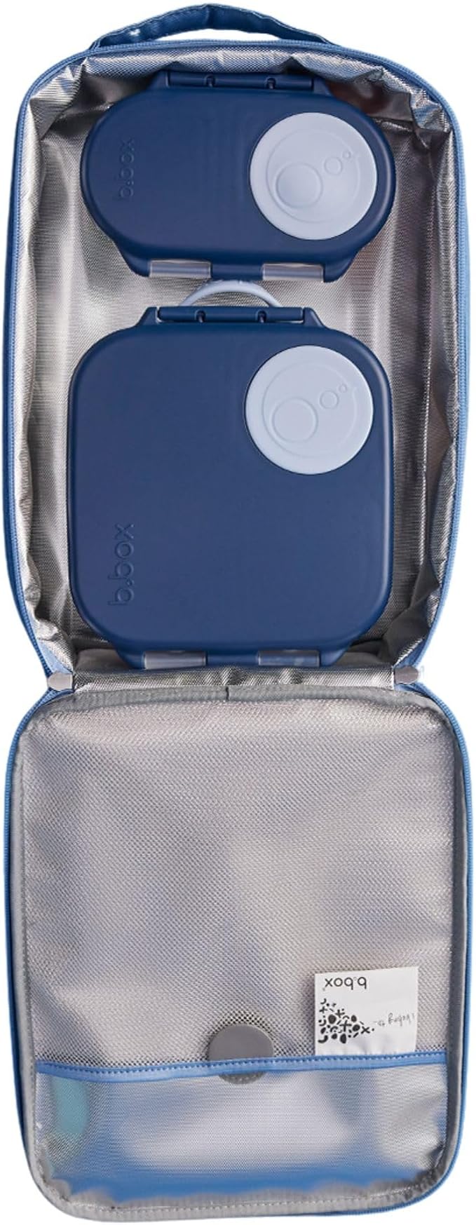 b.box Snack Containers for Kids, Toddler Snack Box Container, Reusable Small Bento Box for Lunch, School & Travel, Leak Proof, BPA free, Dishwasher Safe, Ages 4 months+ (Midnight, 12oz)