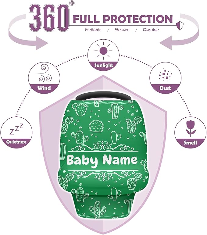 Baby Car Seat Stroller Cover Nursing Cover New Mom Breastfeeding Scarf Soft Stretchy Infant Carrier Cover Car Canopy Coverage