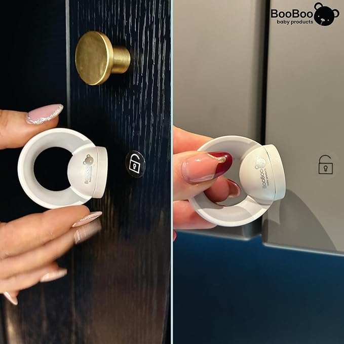 Booboo® x2 Spare Replacement Magnetic Keys Child Safety Locks for Children, Baby Proofing Your Home Cabinets and Drawers with Extra Magnet Keys (2 Pack)