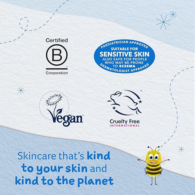 Childs Farm, Kids Hair & Body Wash for Dry, Sensitive Skin, Organic Sweet Orange, Gently Cleanses, Vegan, Cruelty-Free, 8.4 Fl Oz