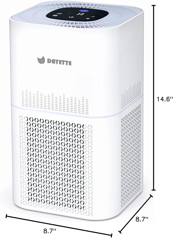 HEPA Air Purifiers for Home Large Room Up to 2200ftΒ², Air Purifiers for Bedroom with Air Quality Sensor, H13 True HEPA Filter Remove 99.97% of Dust, Allergies, Odor, Pets Dander, Smoke, Pollen