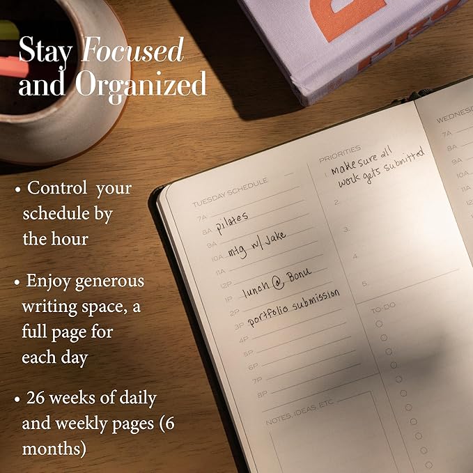 Anecdote 2026 Planner: A Monthly, Weekly & Daily Planner 2026 for Planning Your Success - A5 Size Hardcover Start Anytime and Achieve your Goals - Red