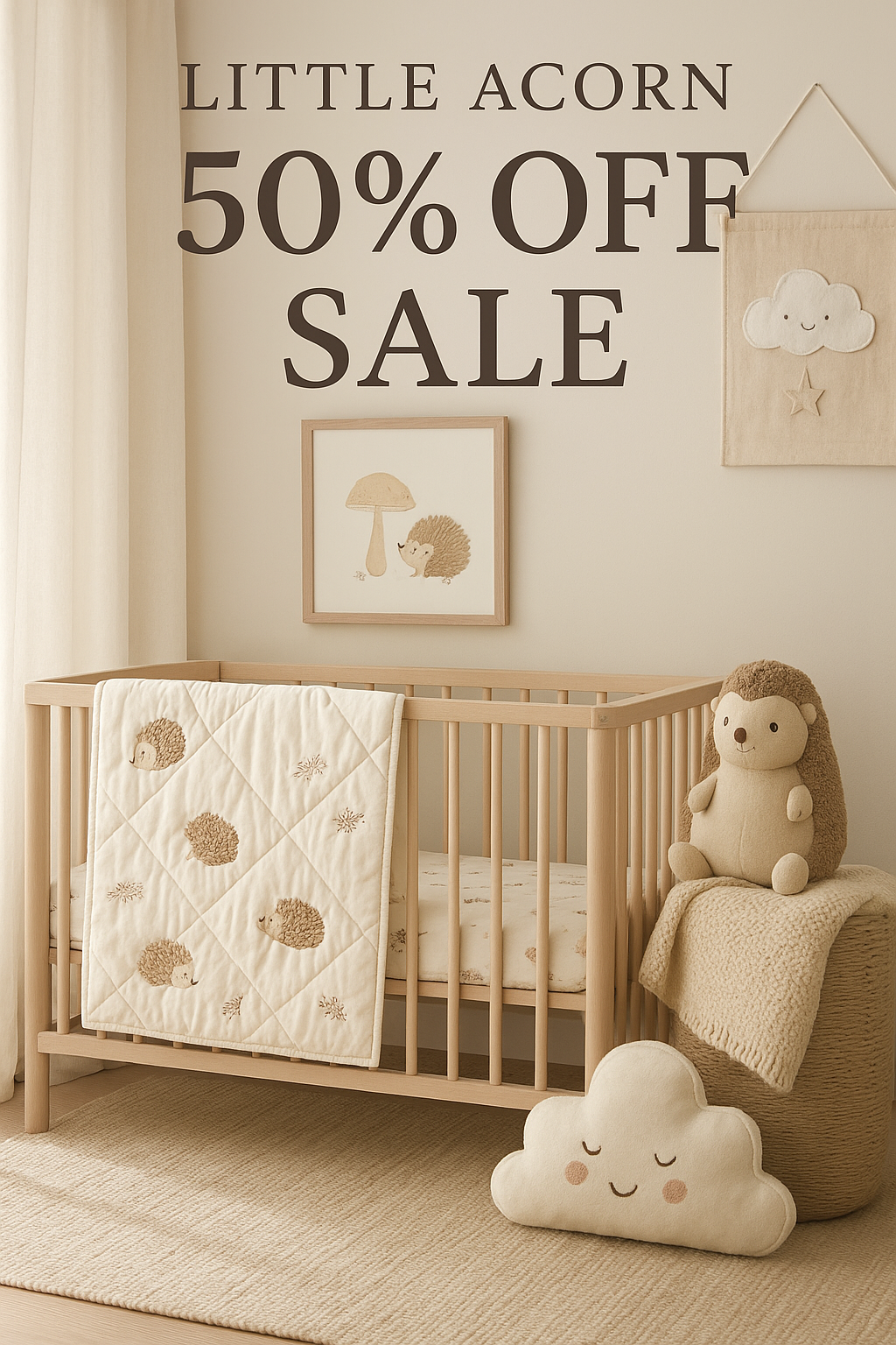 Little Acorn — Cozy Comforts for Growing Moments (Black Friday Edition)