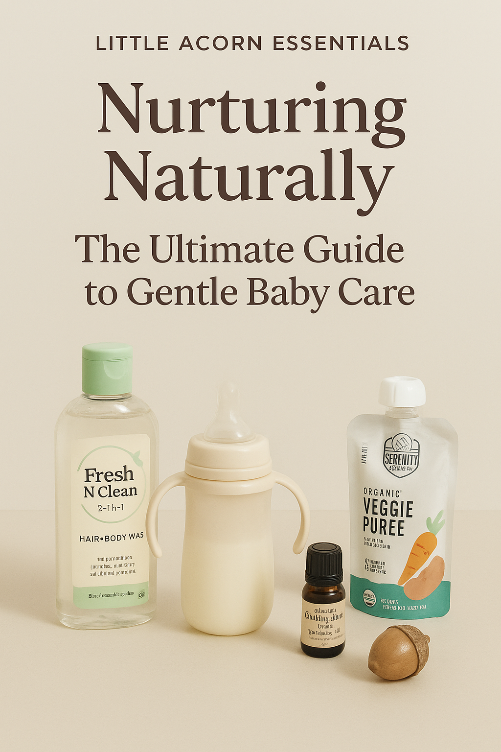 🌱 Nurturing Naturally: Why Little Acorn Essentials Is Your Go-To for Gentle Baby Care
