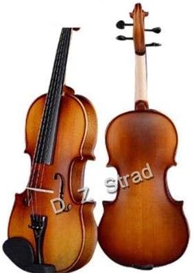 D Z Strad Violin Model 100 half size with Solid Wood with Case, Bow, and Rosin (1/2 - Size)