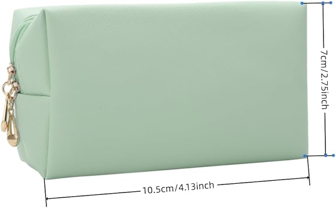 Bridesmaid Proposal Gifts Letter Cosmetic makeup bag bulk for Wedding Party Favors Bachelorette party decorations Toiletry Organizer Bag Makeup Case Gift (8, White&Blue)