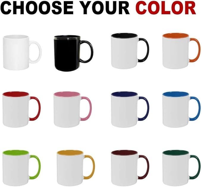 Custom Mug, Customized Photo Coffee Mug, Personalized 11 Oz Ceramic Mug with Text Logo Photo, Taza Personalizadas for Men Women