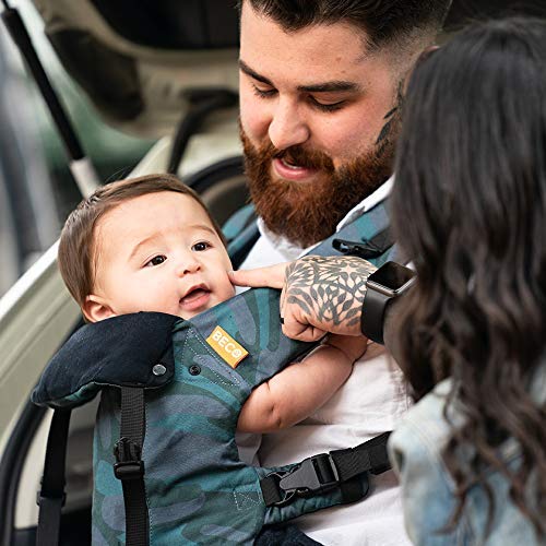 Beco Baby Hybrid 8 All in 1 Mesh Cooling Carrier - Backpack, Front & Hip Carrier Newborn to Toddler (7-45lbs)