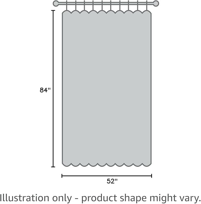 Joydeco Faux Linen Blackout Curtains for Bedroom,Light Grey Blackout Curtains 84 inches Long,100% Blackout Solid Thermal Insulated Window Drapes Luxury Decor for Living Room（W52xL84 Inch,Light Grey）