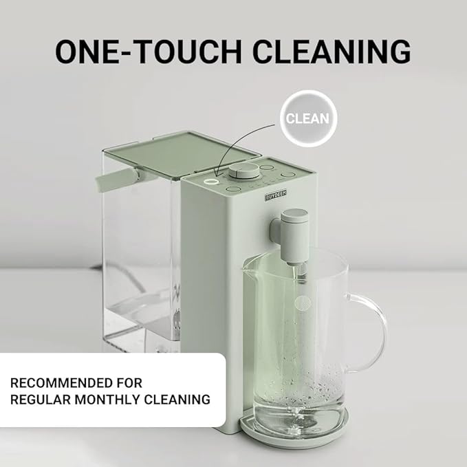 BUYDEEM S9013 Instant Hot Water Dispenser, Countertop Water Boiler & Warmer for Tea, Coffee and Baby Formula, Adjustable 8 Temperatures & 5 Water Outputs, 3L Water Tank(102oz), Green