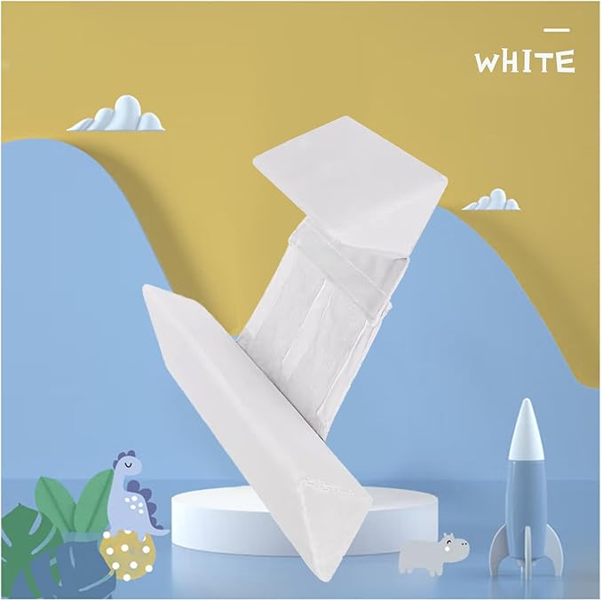 Baby Side Sleeper Weddge Breathable Pillow, Removable and Washable Breathable Bedding Set Original Down Alternative Pillow for Sleeping