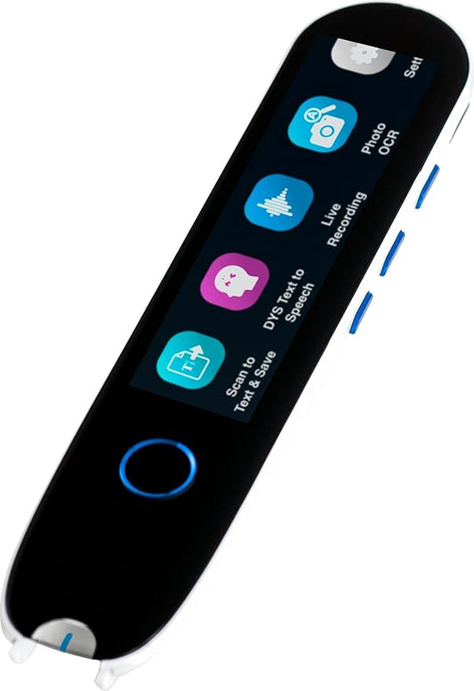 IRISPen Reader 8: 48 Language OCR Pen Scanner, Text to Speech, Photo OCR Scanner, Assistive Technology for Dyslexic Readers