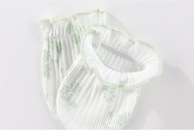 Cute Baby Girl Hats Mittens Set 10-Pack New Born Boy Caps Gloves Suit 0-6 Months Infant Accessories