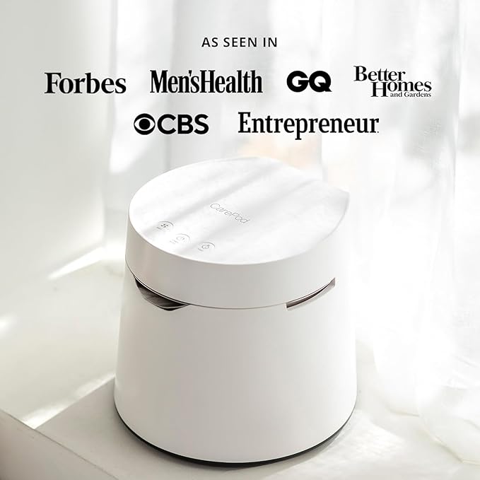 Carepod 31S Stainless Steel Humidifier for Large Room, Quiet & Safe for Baby, Only 3 Washable Parts & Easy to Clean, Ultrasonic Cool Mist Humidifiers for Bedroom, Filter-Free, Lasts 30Hrs (1Gal/4L)