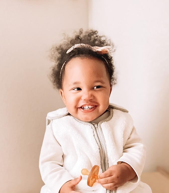 baby deedee Sleep Nest Teddy Sleeping Bag, Ivory, (Medium 6-18 Months)