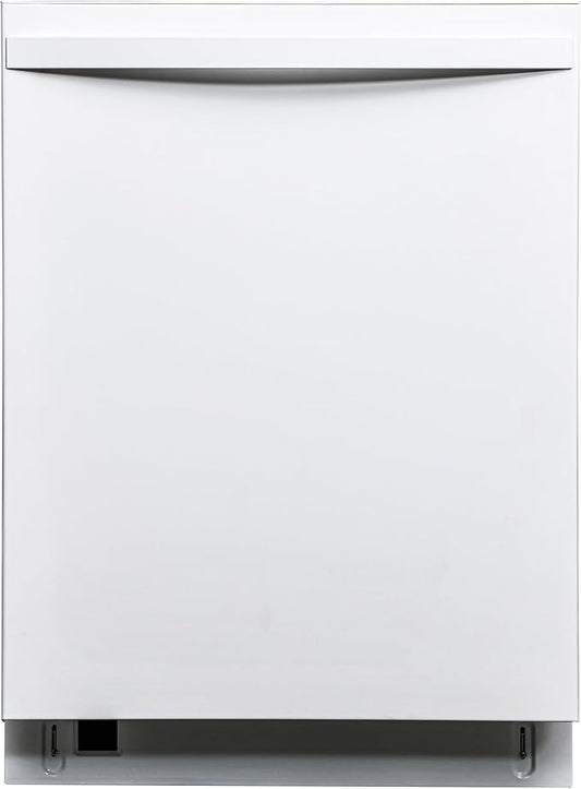 Kenmore 22-14622 24" Built-in Dishwasher-Quiet Tub with TurboDry, Leak, & SmartWash Soil Detection-15 Place Settings-49 DBA-Energy Star Certified, 24.61"D x 23.55"W x 33.88"H, White