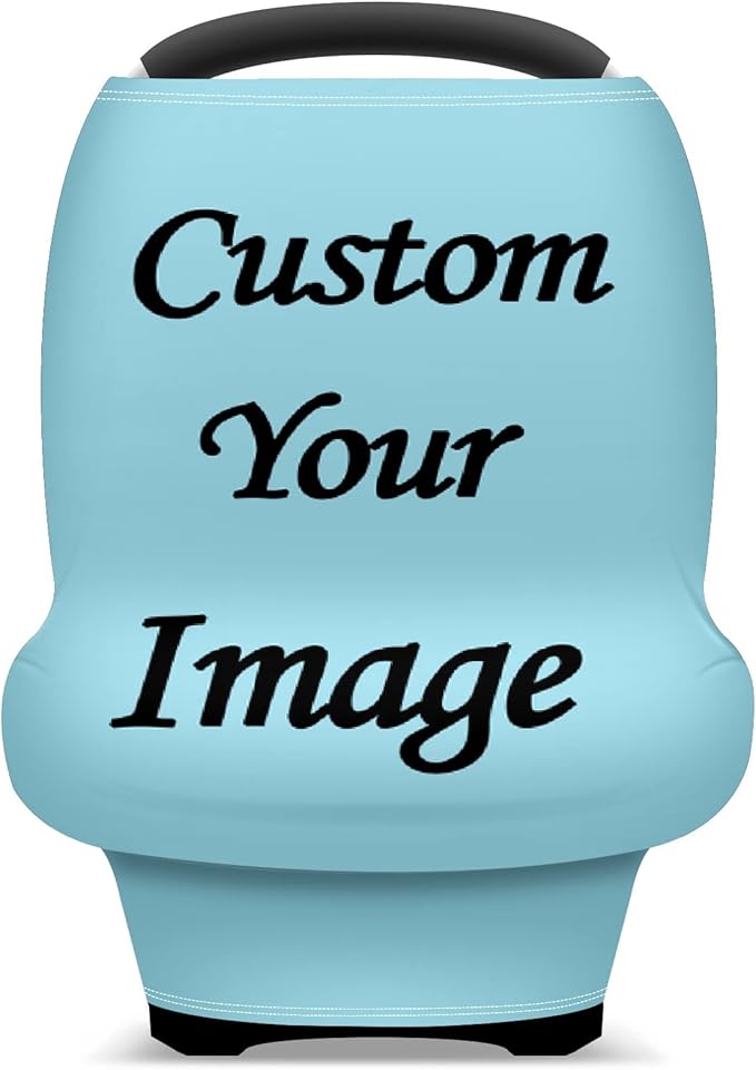 Baby Car Seat Stroller Cover Nursing Cover New Mom Breastfeeding Scarf Soft Stretchy Infant Carrier Cover Car Canopy Coverage