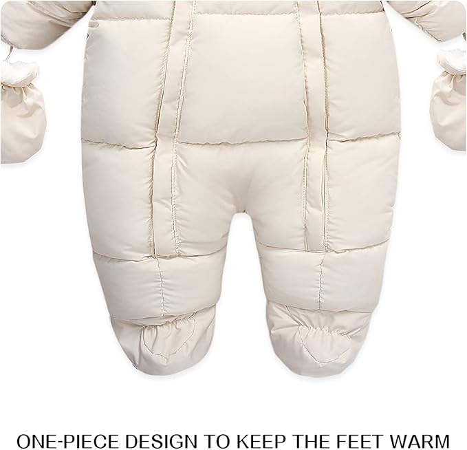 Baby Girl Winter Snowsuit Toddler Jacket Clothes For Boy Infant Jumpsuit Hoodied
