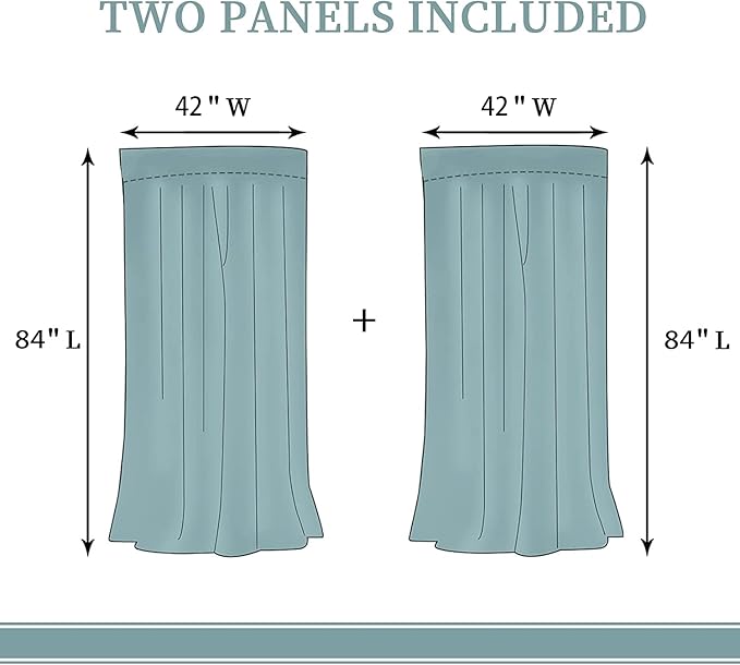 City Rod Pocket Blackout Curtains for Boy Girl Bedroom, Pop Art Style New York Cityscape Home Energy Efficient Light Filtering Window Curtain for Living Room, 84x84 inch