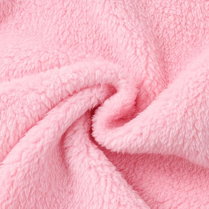 Baby Boys Girls Fleece Vest Zip Up Cute Bear Jackets Fuzzy Fall Winter Warm Clothes Newborn Outwear for Toddler Infant