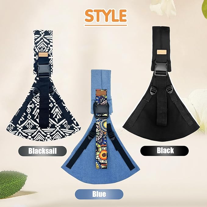 Baby Sling Carrier,Toddler Carrier,Upgraded 2025 Baby Sling with 4 Adjustable Straps(10-30lbs),Lightweight,Portable and One Size Fits All(Leopard Print)