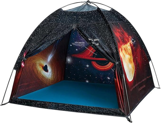 Black Hole Play Tents- Space World Dome Tent Playhouse- Imaginative Play Popup Tent for Outdoor and Indoor Fun-Kids Astronaut Space for Boys and Girls- 47" x 47" x 43 "
