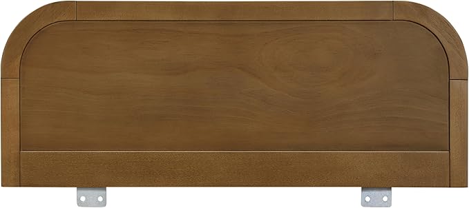 Babyletto Twin/Full Size Guardrail - GREENGUARD Gold Certified Bed Rail for Toddlers - Removable Wooden Baby Bedside Railing Guard for Child Safety & Sleep - Kids/Toddler Bed Rails/Side Guards, Walnut
