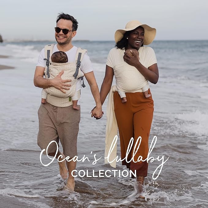 Boba Baby Wrap Carrier – Original Baby Sling Carrier for Newborns (7–35 lbs), Soft, Secure, Hands-Free & Ergonomic, Ideal for Comfortable Bonding, New Parents (Serenity Oat Meadow)