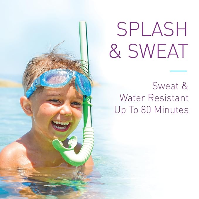 BOB KIDS SPF 30 Brush On Mineral Powder Sunscreen, Broad Spectrum Protection, Water Resistant 80 Mins, Fragrance Free, Easy to Apply for Kids & Babies, Mfg in USA, 2-Pack