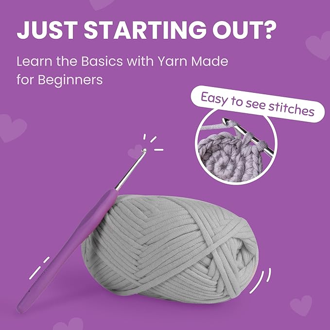 Cookie Box Crochet Kit for Beginners - Learn to Craft Amigurumi Stuffed Animals - Knitting Gift for Kids and Adults - Beginner-Friendly Yarn - Stitch-by-Stitch Video Tutorial - Koala Coal