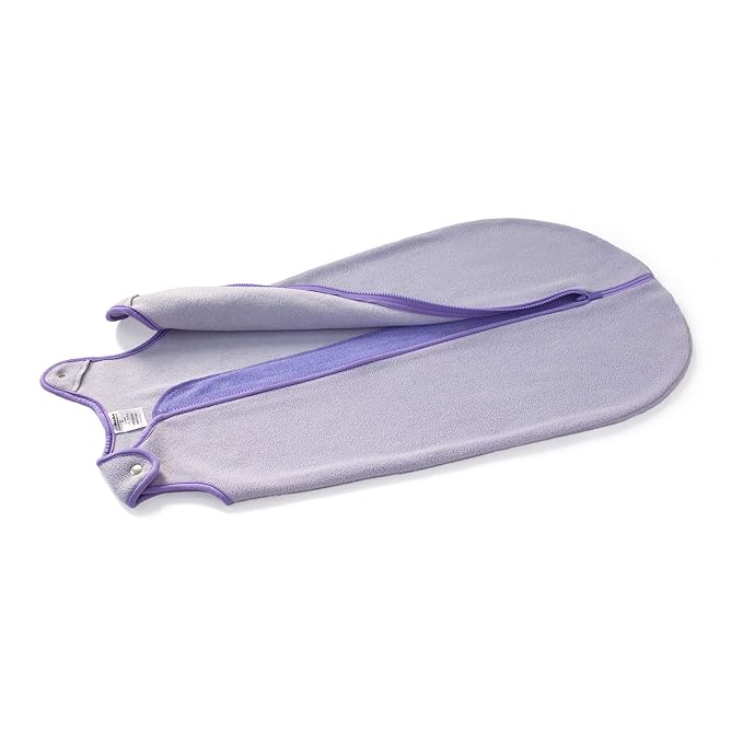 baby deedee Sleep nest Fleece Baby Sleeping Bag, Lavender, Medium (6-18 Months)