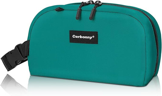 Cerbonny Small Cooler Bag Freezable Lunch Bag for Work School Travel, Leak-proof, Insulated, Waterproof, Portable, 3.5L, Iron Blue-2