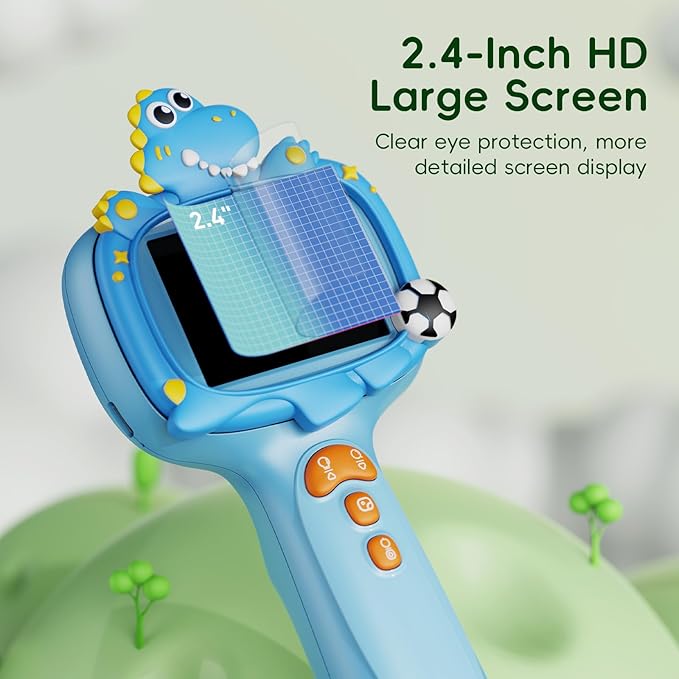 Borescope Camera Toy with Light for Kids - STEM Science Educational Toy for 4 5 6 7 8 9 10 Years Old Boys Girls Birthday Gift, Snake Scope Camera for Outdoor Camping Nature Exploration