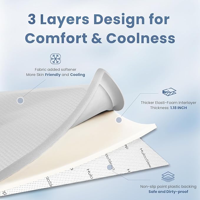 Baby Play Mat for Summer, 1.3 Thick Extra Large Memory Foam Cooling Floor Tummy Time Mat, Soft & Breathable, Non-Slip Rectangular for Toddlers’ Playtime & Rest(Grey,79"x118")