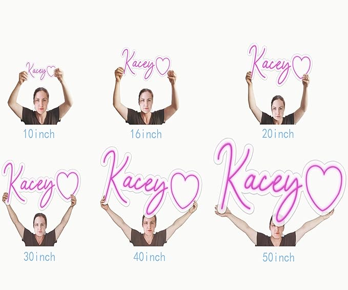 Custom Neon Sign,Neon Sign Customizable for Wall Decor,Birthday Gift, Gifts for girl,Girlfrend, christmas,Wedding,Party,Bar,Salon,Personalized Family Name ligh for Bedroom Decor