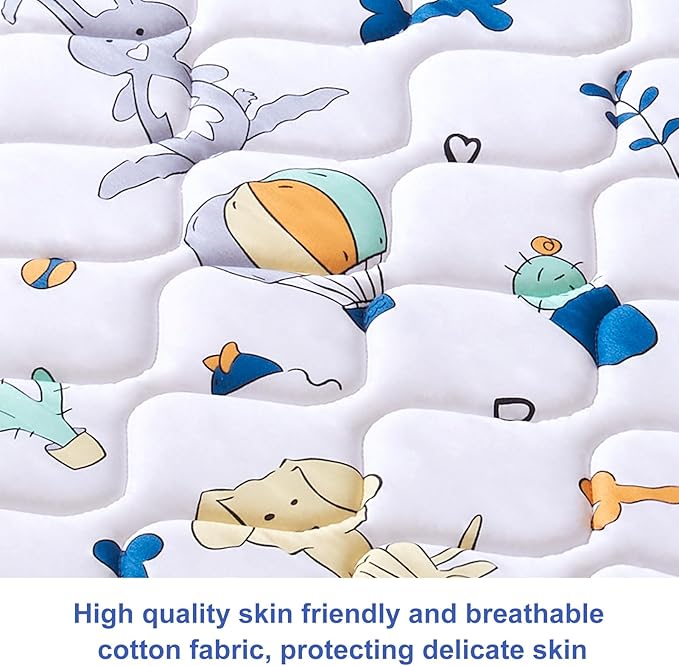 Baby Bassinet Mattress 29x 18 inches- Firm Support and Comfort Premium Foam,Noiseless and Odorless,Hypoallergenic Small Crib Mattress, Fits Moses Basket, Dual Sided with Soft Breathable Fabric