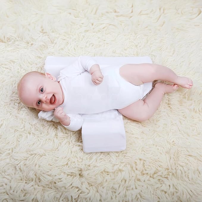 Baby Side Sleeper Wedge Removable Washable Breathable and Adjustable Pillow