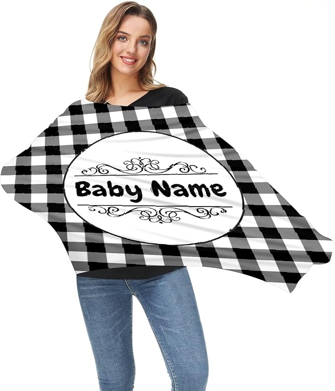 Baby Car Seat Stroller Cover Nursing Cover New Mom Breastfeeding Scarf Soft Stretchy Infant Carrier Cover Car Canopy Coverage