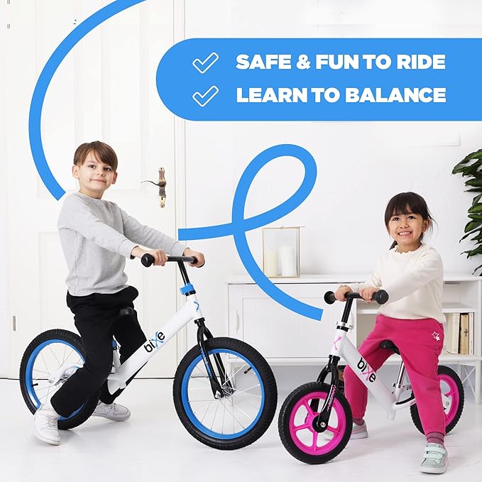 Balance Bike: for Big Kids Aged 4, 5, 6, 7, 8 and 9 Years Old - No Pedal Sport Training Bicycle | 16inch Wheel