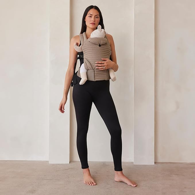 Bumpsuit Baby Carrier for Men Women Newborn to Toddler (7-45 lbs), Ergonomic Face-in & Face-Out Quilted Shell Baby Wearing Carrier with Pockets and Padded Cross Over Back Straps