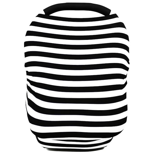 Car Seat Covers High Stretchy- Carseat Canopy for Babies, Multi- use Breastfeeding Covers, Baby Shower Gifts for Boys and Girls
