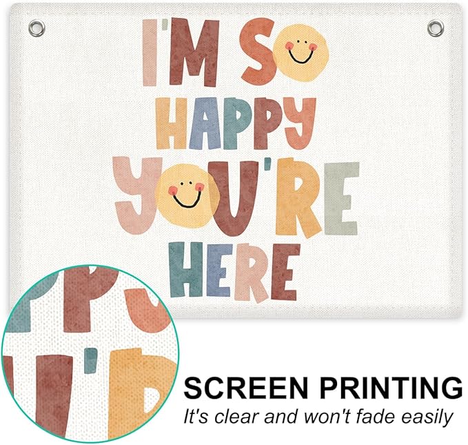 Boho Classroom Banner Wall Decor, Teacher Gits, Welcome Sign Wall Hanging Banner Flag, Classroom Decoration Nursery Toddler Kids Room Playroom Decor Wall Art Christmas Birthday Gifts