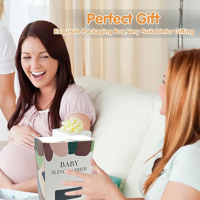 Baby Sling Carrier,Toddler Carrier,Upgraded 2025 Baby Sling with 4 Adjustable Straps(10-30lbs),Lightweight,Portable and One Size Fits All(Blue)