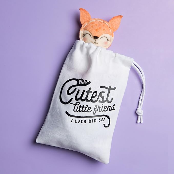 Craft-tastic – Make a Fox Friend Craft Kit – Learn to Make 1 Easy-to-Sew Stuffie with Clothes & Accessories
