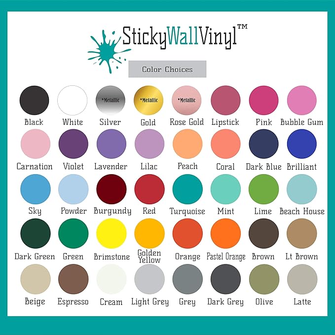 Custom Name & Heart Wall Decal- Baby Boy Girl Unisex - Nursery Decal for Home Bedroom Children - Wall Sticker (397) (38" Wide x 14" high)