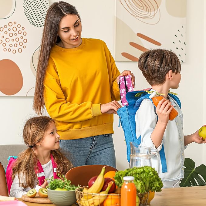 Cerbonny Small Cooler Bags: Freezable, Insulated Lunch Bags for Work/School Travel - fits Yogurt | 3+(Unicorn)