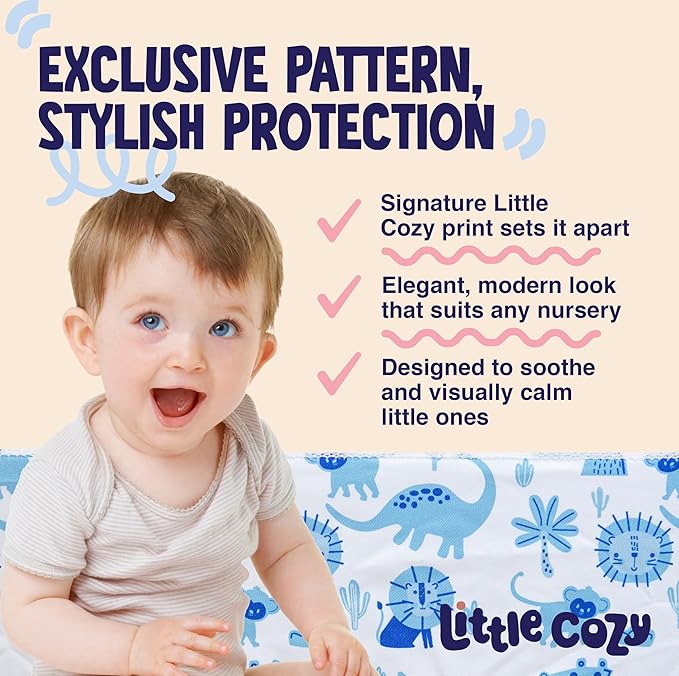 Crib Tent to Keep Baby from Climbing Out – Pop Up Crib Net Canopy with Strong Breathable Mesh, Double Auto-Lock Zippers & Durable Frame – Easy Install Baby Safety Cover for Standard Cribs